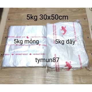 1kg túi nilon 2 quai xách đủ size