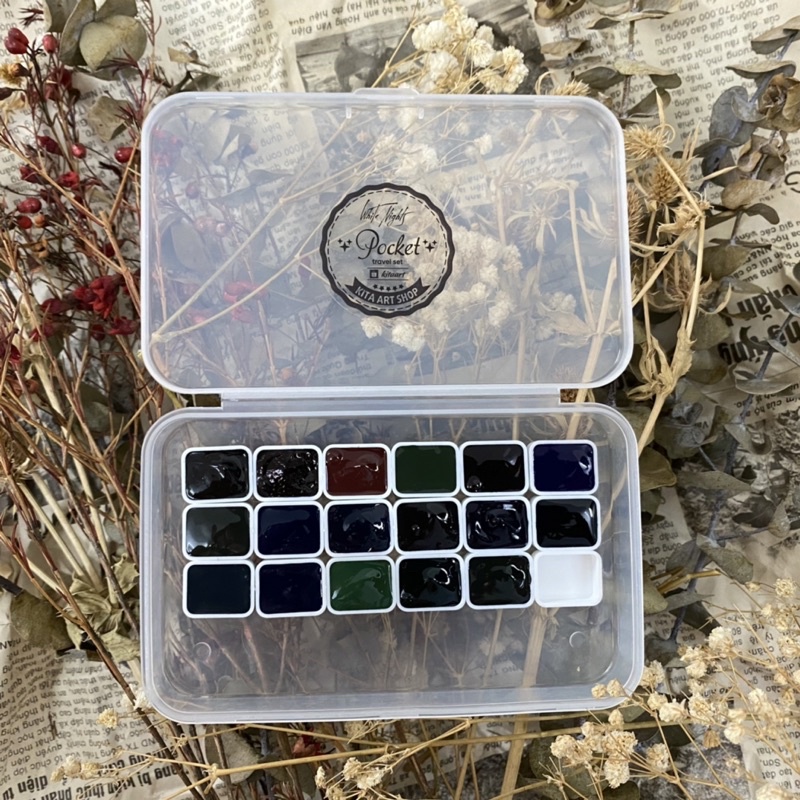 2022 2023 New Màu tách lớp White Nights tube 10ml và pan nén 2.5ml