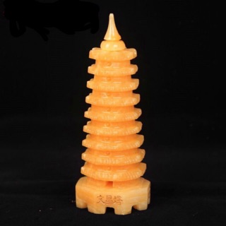 Tháp văn xương đá ngọc hoàng long 18 cm