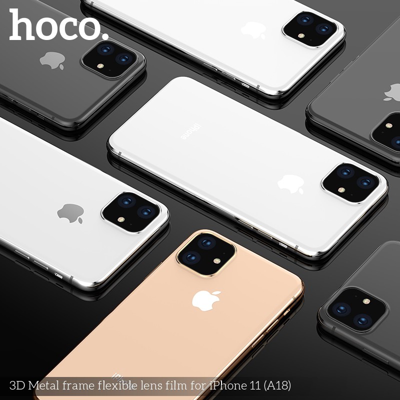 Bảo vệ Camera 3D Hoco A18 iPhone 11 Pro Max / iP 12 / iP 12 mini / iP 12 Pro / iP 12 Pro Max