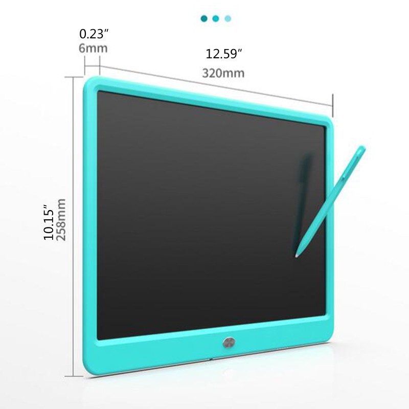 QUU LCD Writing Tablet,15 Inch Colorful Screen Digital Writer Electronic Graphics