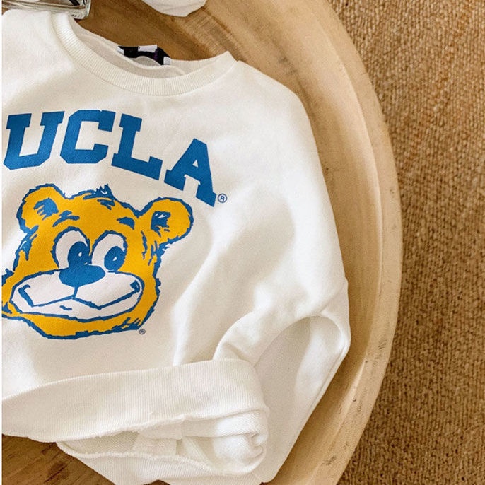 [Babycat] Hàng Có Sẵn Áo Sweater Chui Đầu Phong Cách Xiaowa / Hàn Quốc Nhật Bản / Hàn Quốc Thời Trang Thu Đông Mới Cho Bé Trai / Bé Gái