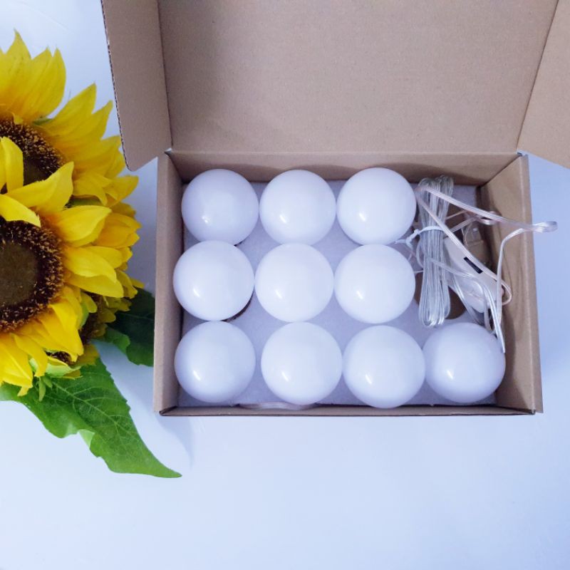 Đèn dán gương trang điểm- LOẠI 1 ĐÈN SÁNG HƠN- MAKEUP MIRROR LIGHT- Đèn đổi màu và điều chỉnh sáng tối, không cần khoan | BigBuy360 - bigbuy360.vn