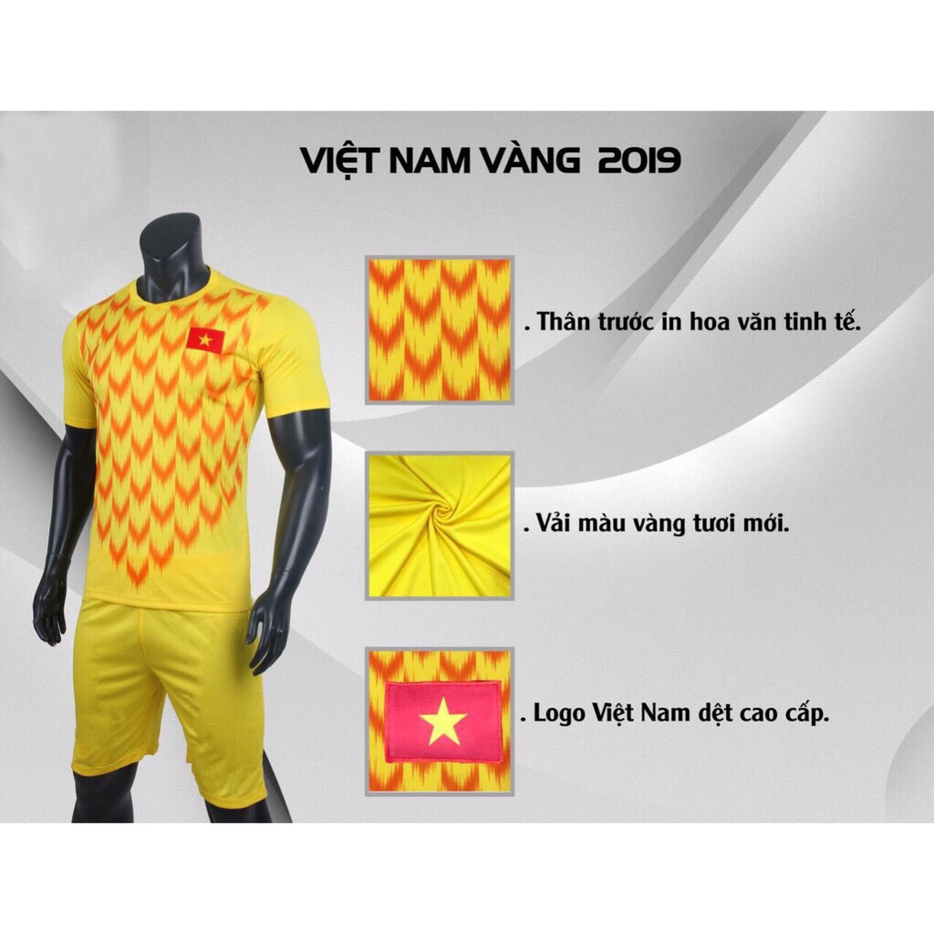 T TOKY SHOP Áo bóng đá Việt Nam 2019 2020 đủ mầu hàng cao cấp ☭