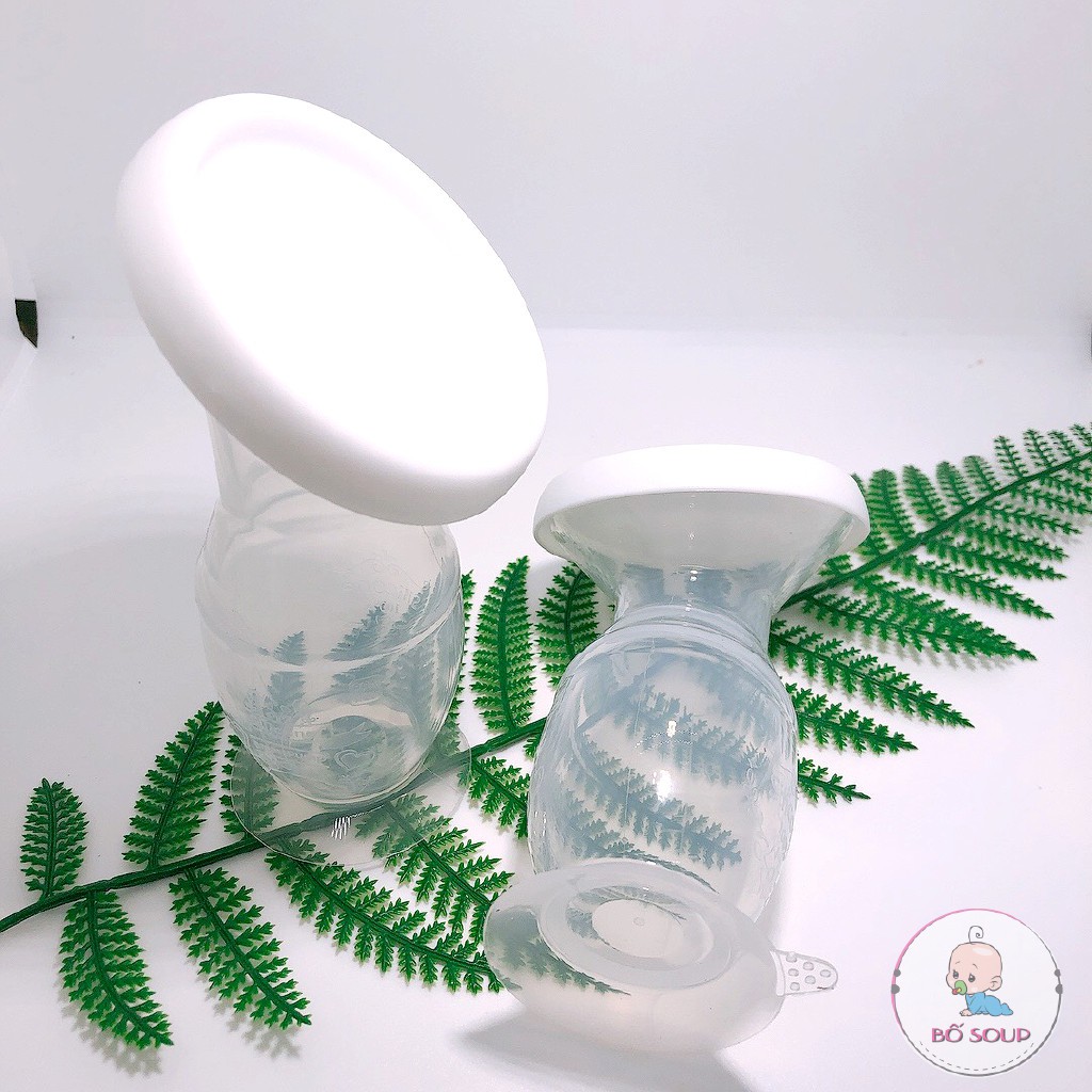Cốc Hứng Sữa Silicon An Toàn Tiện Lợi
