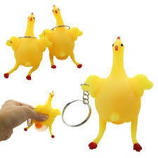 Đồ Chơi Bóp Squishy Hình Con Gà Đẻ Trứng J2lokm121