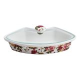 Khay mứt sứ Ceramic Porcelain H831-M24 (Đường kính 28cm)