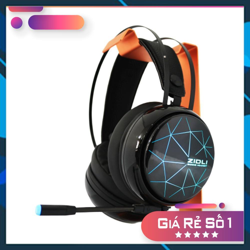 HÀNG CHÍNH HÃNG Tai nghe Zidli ZH12S âm thanh vòm 7.1 kết nối usb mic dài NEW 100%