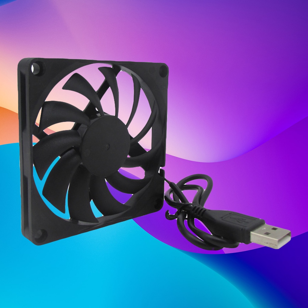 Quạt Tản Nhiệt USB 5V 8cm Thông Dụng Cho Máy Tính