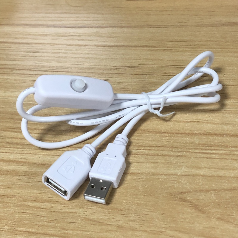 Cáp Chia Cổng USB Có Công Tắc On / Off Tiện Dụng