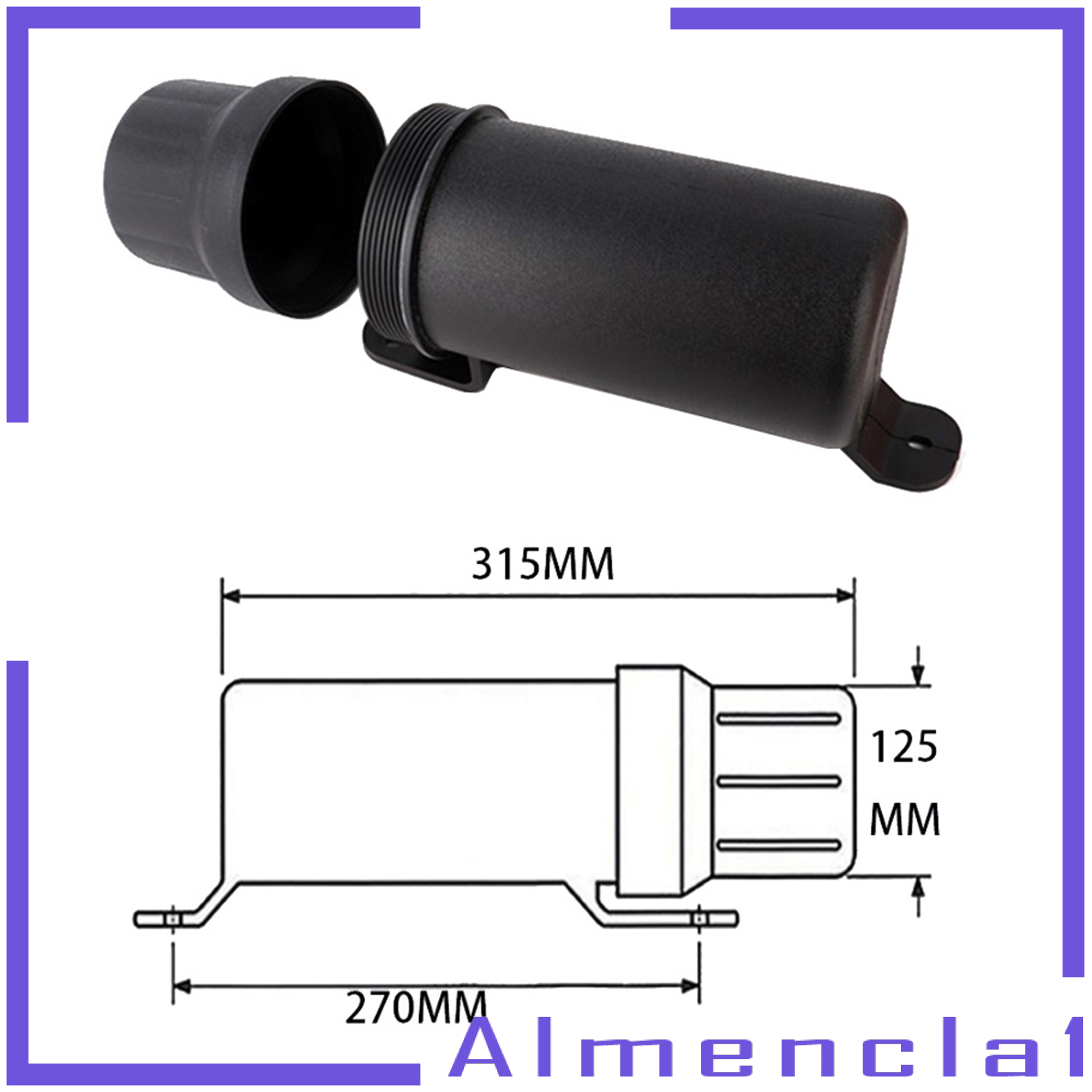 Hộp Đựng Đồ Đi Mưa Chống Thấm Nước Cho Xe Mô Tô Almencla1