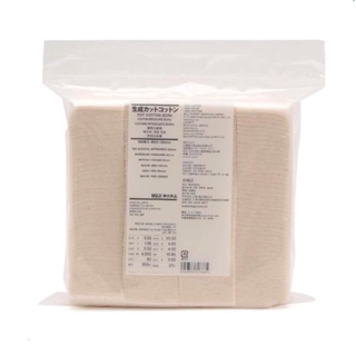 BÔNG TẨY TRANG MUJI HỮU CƠ KO TẨY TRẮNG LOẠI 189 miếng
