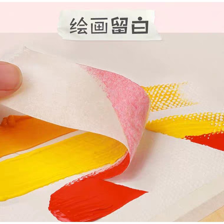 Băng Dính Giấy Chặn Màu, Chặn Sơn & Cố Định Tranh