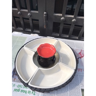 Khay lẩu kem mới