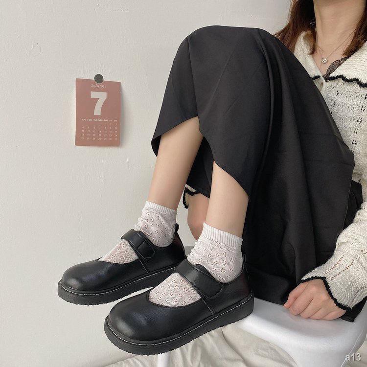 ✚retro Mary Jane giày da nhỏ nữ jk Nhật Bản đồng phục búp bê đầu to dễ thương cô gái mềm mại tăng tất cả phù hợp với mùa