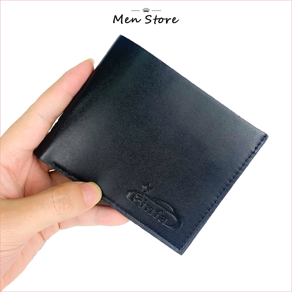 [Xả Kho] Ví nam nhỏ gọn cao cấp, Bóp nam giá rẻ nhiều ngăn đựng tiền, thẻ