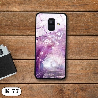 Ốp lưng Samsung Galaxy A6 (2018)  - Lưng kính 3D