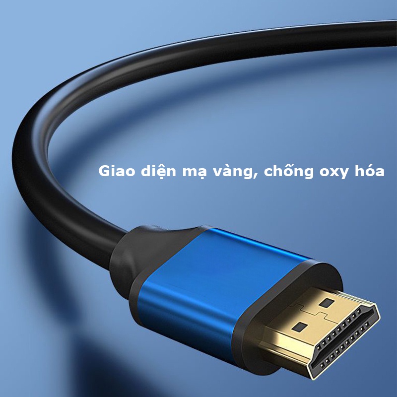 Cáp HDMI 2.0 chất lượng hình ảnh sắc nét lên tới 4K hỗ trợ 3D màn hình lớn 1m đến 10m