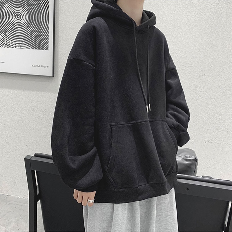Áo Hoodie Trơn 𝑺𝒊𝒆̂𝒖 𝑯𝒐́𝒕 Áo nỉ hoodie nam nữ fom rộng [ MA14 ] | BigBuy360 - bigbuy360.vn