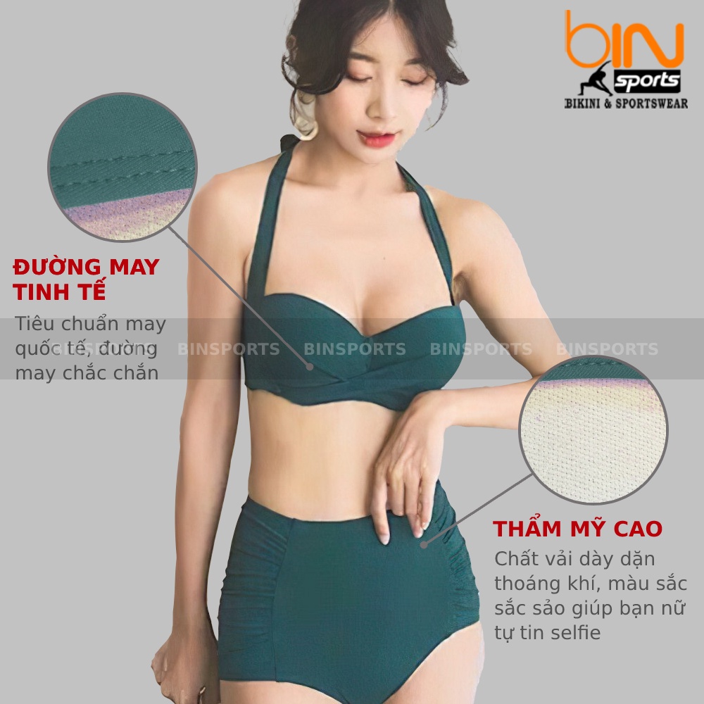 Bikini Nữ Hai Mảnh Nhiều Màu Freesize Bin Sports BHV077