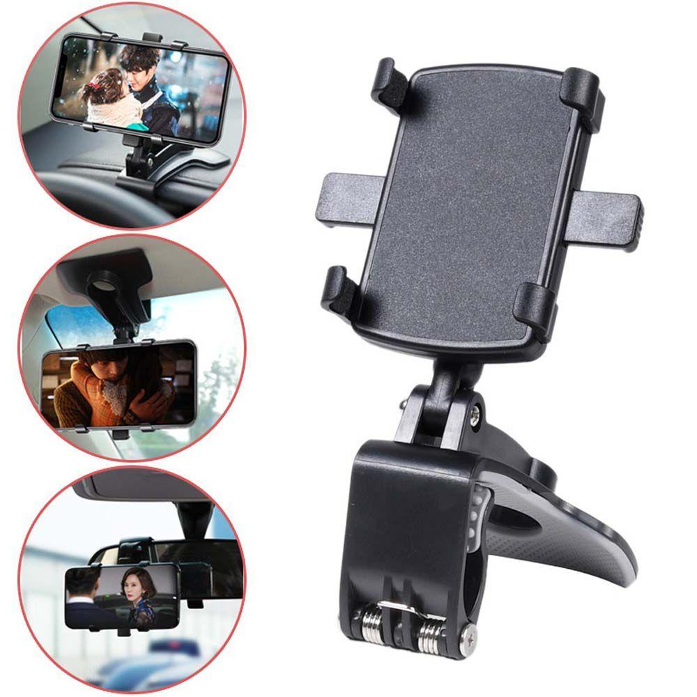 LANFY Durable Dashboard Car Phone Holder Easy installation Instrument Panel Phone Bracket Car Mobile Phone Bracket ABS Universal Easy Clip GPS Display Bracket Car Front Support Stand Multi Function Mount Stand/Multicolor