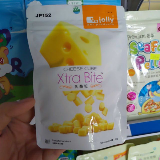 Phô mai Cheese Cube 100gr Jolly cho hamster