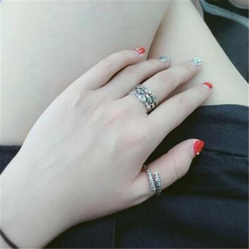 Nhẫn Mạ Bạc 925 Hình Cá Dễ Thương CR027