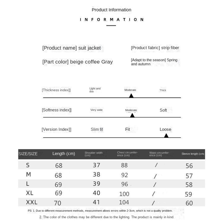 Áo Khoác Vest Dáng Rộng Màu Nâu Thời Trang Thu Đông Hàn Quốc  Cao Cấp Có Size Lớn Cho Nữ