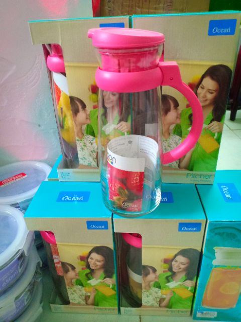 BÌNH NƯỚC THỦY TINH OCEAN THÁI LAN 1L / 50.000