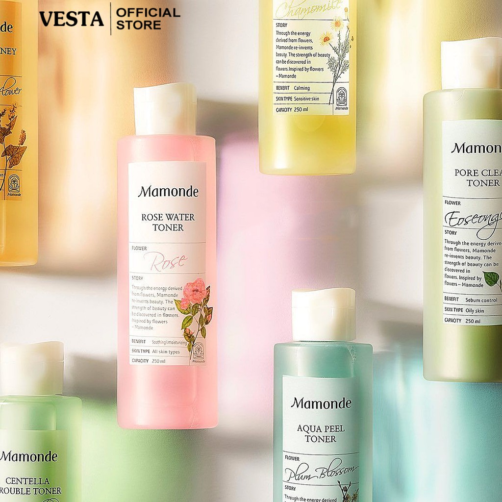 Nước Hoa Hồng Mamonde - Toner Nước Cân Bằng Da Làm Sạch Và Cung Cấp Độ Ẩm 250ml | BigBuy360 - bigbuy360.vn