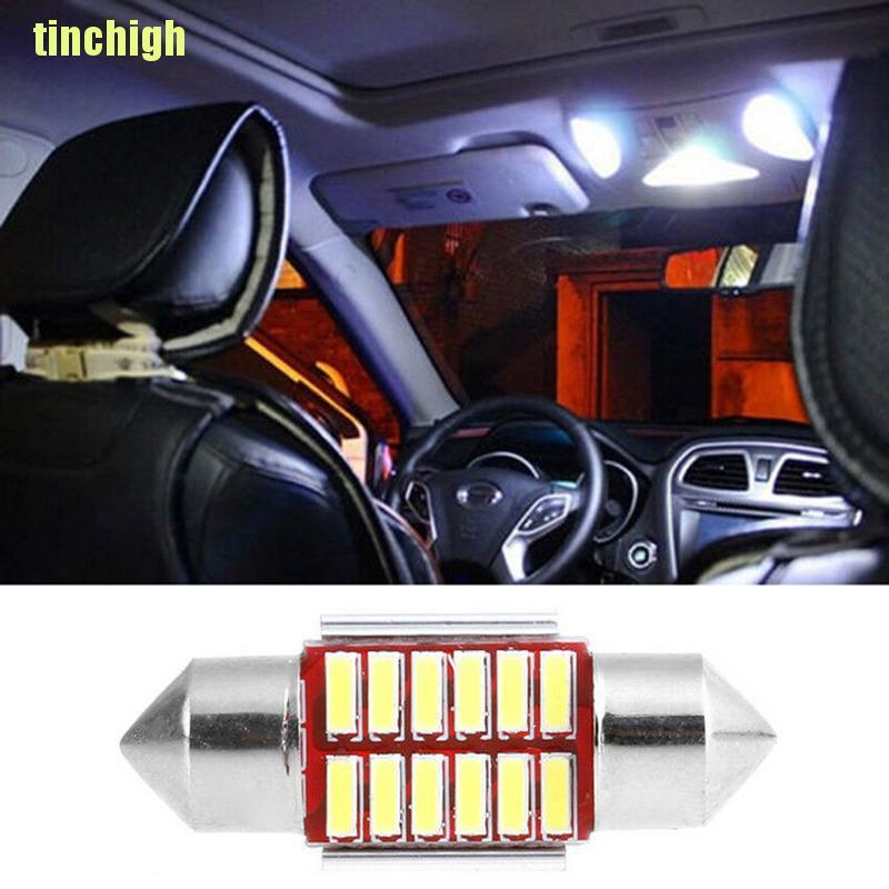 Bộ 2 đèn Led cao cấp 31mm 4014 12smd C5W