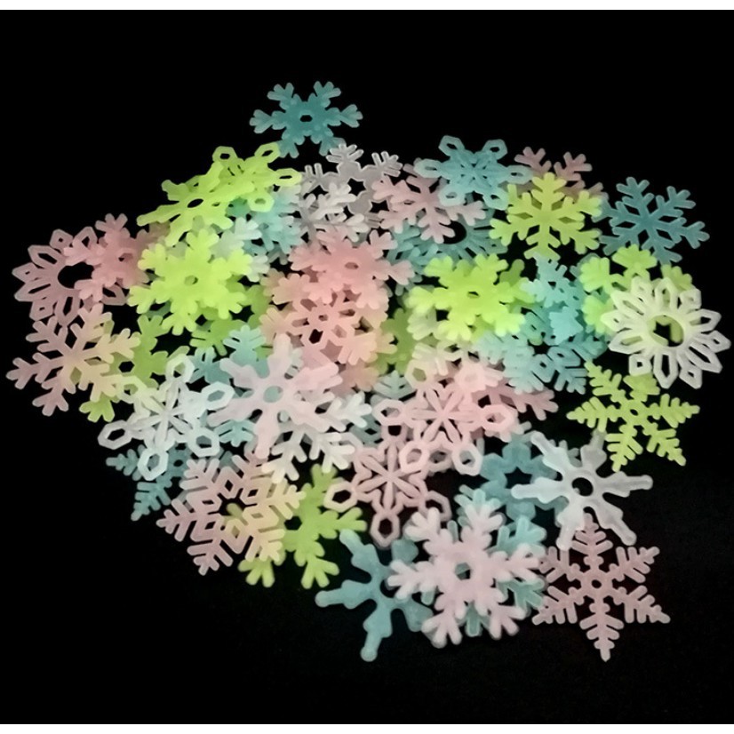 Bông tuyết dạ quang phát sáng trang trí tường🍉Duashop🍉 | BigBuy360 - bigbuy360.vn
