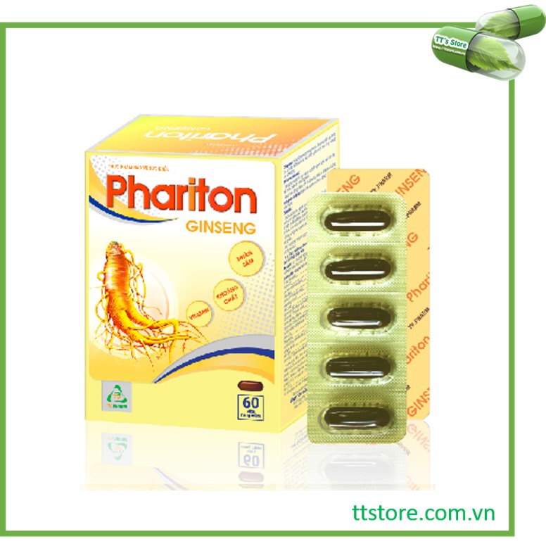 PHARITON TVP - Bổ não - Nhân sâm - Bổ gan [Pharciton, Pharmaton]