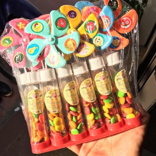 Kẹo xê chong chóng vỉ 12 cái