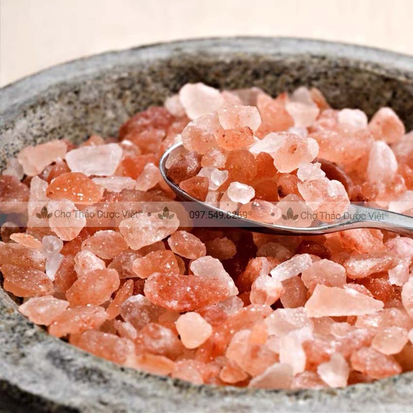 Muối hồng Himalaya organic 1kg ( Muối hồng cho bé ăn dặm, gia vị nấu ăn, nấu sữa hạt) - Chợ Thảo Dược Việt