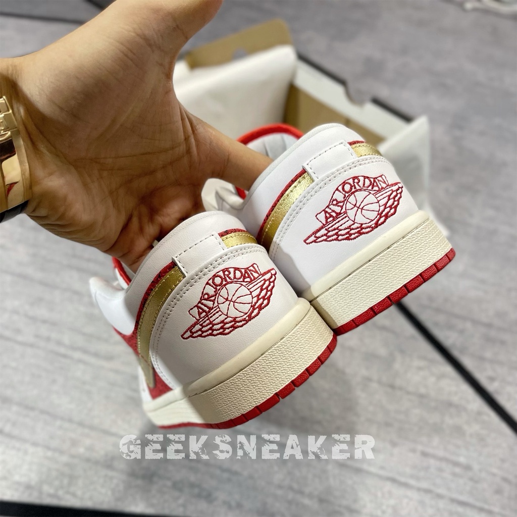 [GeekSneaker] Giày Jordan 1 Low “Spades”-  Thần Bài