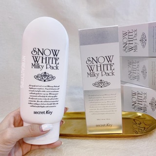 KEM TẮM TRẮNG MỊN TOÀN THÂN SNOW WHITE MILKY PACK