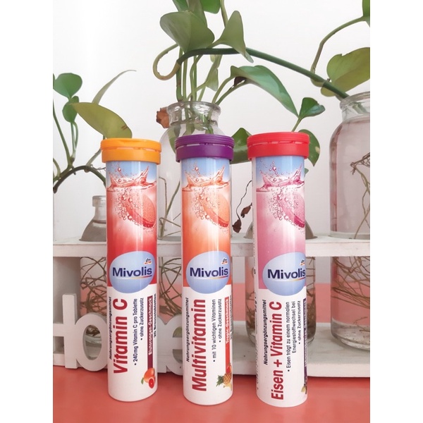 Sủi Vitamin các loại của Đức - Ngon bổ rẻ - hàng đức đủ Bill