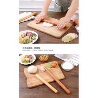 Cán Lăn Bột Gỗ loại đẹp 30cm