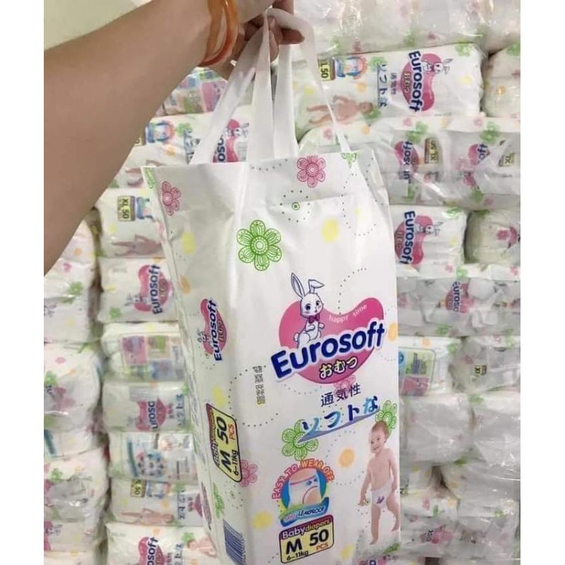 (Eurogold)Bỉm dán/ quần Eurosoft Nhật Bản cao cấp M50, L50, XL50, XXL50, XXXL50