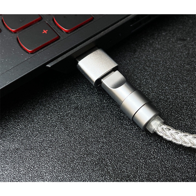 Cáp Chuyển Đổi Âm Thanh ALC5686 type c Sang 2.5mm 3.5mm 4.4mm Cho Điện Thoại