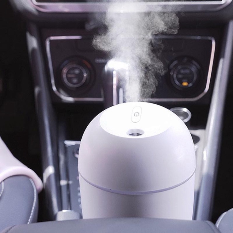 Máy Xông Tinh Dầu Mini Phun Sương Khuếch Tán Tinh Dầu Tỏa Hương Thơm Phòng Ngủ Và Xe Hơi Khử Khuẩn HUMIDIFIER