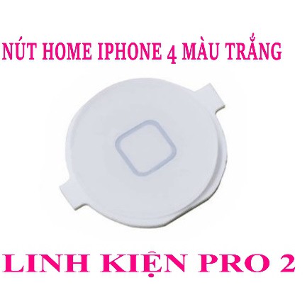 NÚT HOME IPHONE 4 MÀU TRẮNG