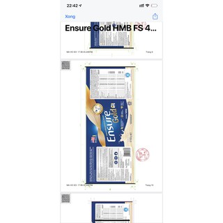 Sữa Ensure Hương Vani 400G