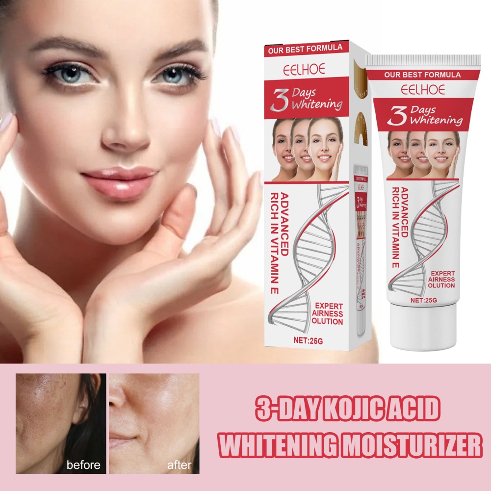 Kem dưỡng ẩm axit kojic ANNIES Eelhoe3 phục hồi vết đen kem dưỡng toàn thân xóa vết đen 25G