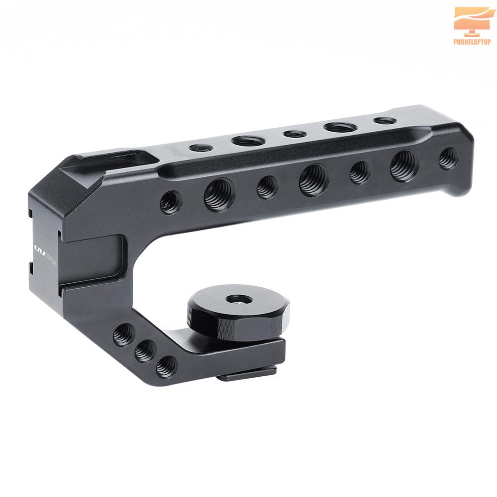 Tay Cầm Máy Ảnh Uurig R005 Bằng Hợp Kim Nhôm Với Ốc Vít 1 / 4 Inch 3 / 8 Inch 3 Lỗ