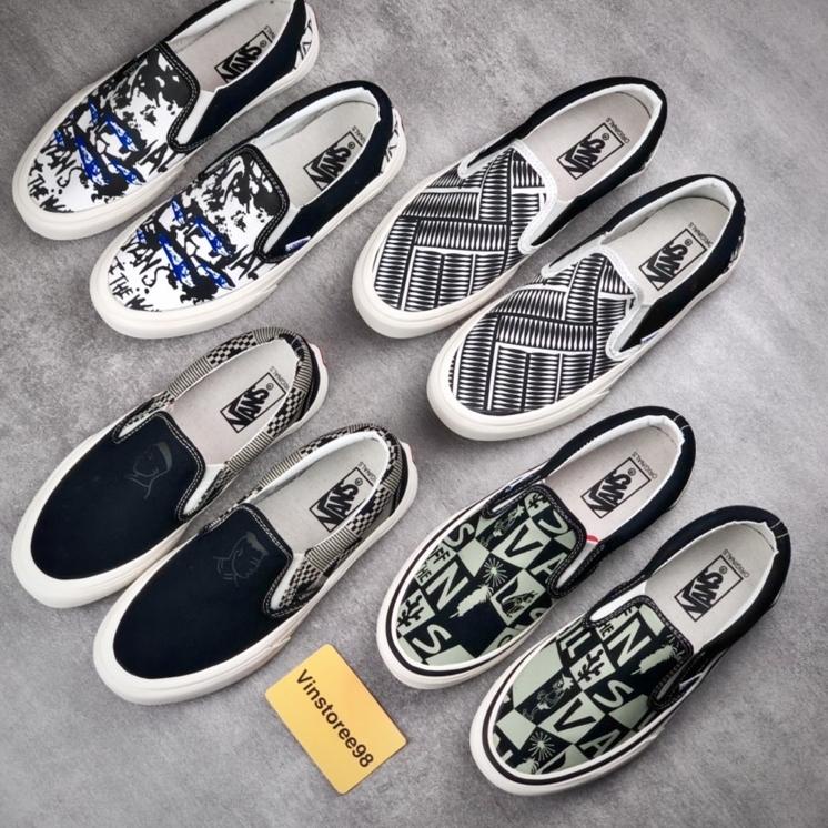 . Giày Lười Vans Nhập Khẩu Cao Cấp Thiết Kế Mới Nhất Cho Nam Và Nữ