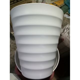 CHẬU NHỰA CƠ  ĐẠI TRỒNG CÂY 36X32