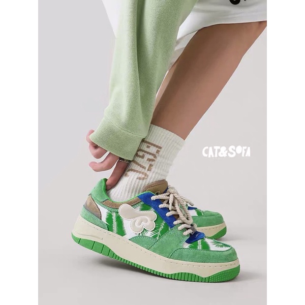 Giày thể thao Cat&Sofa unisex - full box, tặng kèm tất, dây giày - FRUITY - HÀNG SẴN
