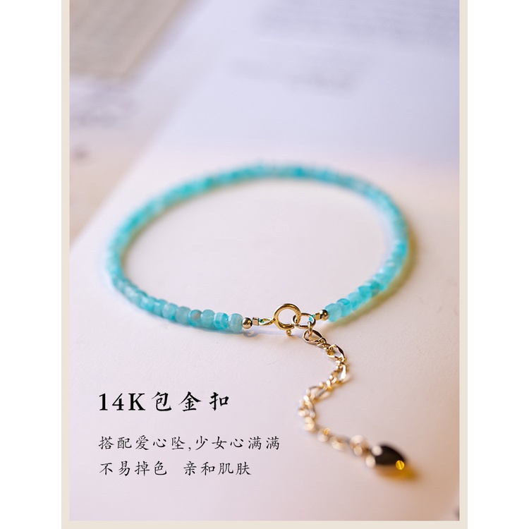 [Hàng Mới Về] Vòng Tay Đính Đá Tianhe Đơn Giản Dễ Thương Dành Cho Nữ